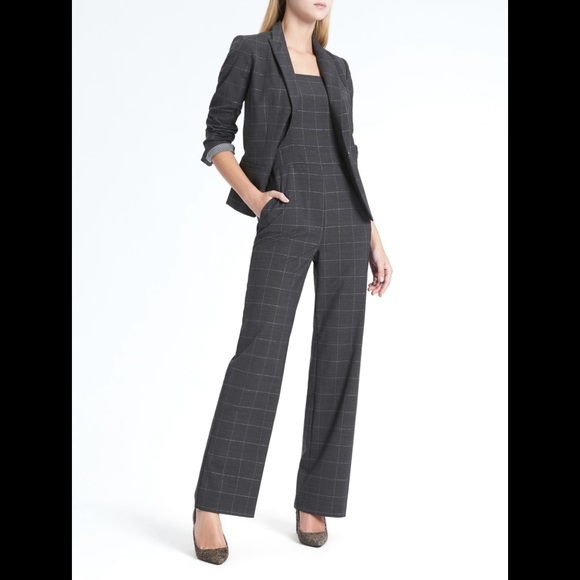 BR Shiny Plaid Blazer